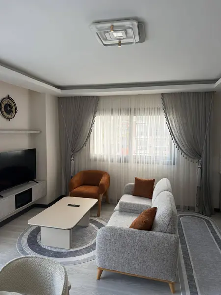 kuşadası davutlarda full sıfır eşyalı 2+1 80m2 ara kat satılık daire