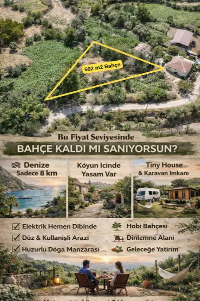 Bugünün 502 m2 Bahçesi, Yarının Serveti: Milas Dereköy’de Stratejik Fırsat!