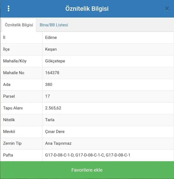 EDİRNE KEŞAN GÖKÇETEPE’DE 2.565,62 m² İMAR SINIRINDA SATILIK ARAZİ
