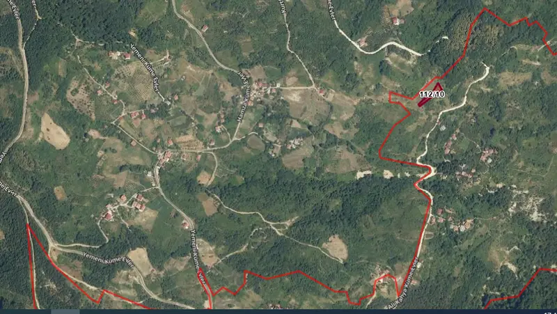 Denize Yakın Abana Köyiçi Villa Yapılabilecek Arazi