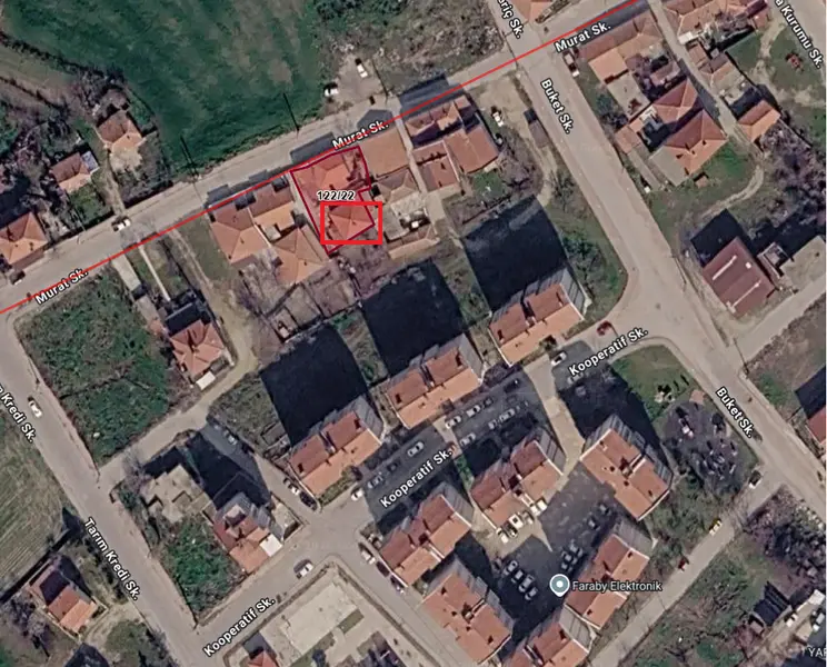 İPSALA MERKEZDE ARSA PAYI İLE BERABER SATILIK 85 M2 MÜSTAKİL EV