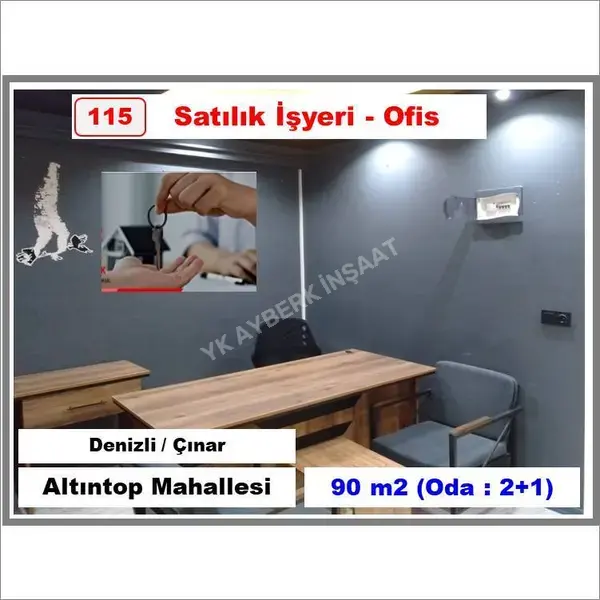 Denizli Merkezefendi Altıntop Mahallesi 90 m² satılık - Fotoğraf 1