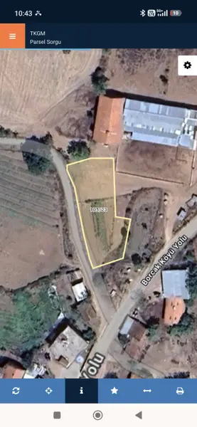 Bilecik Osmaneli Borcak Köyü Mahallesi 870 m² satılık tarla arsa - Fotoğraf 1