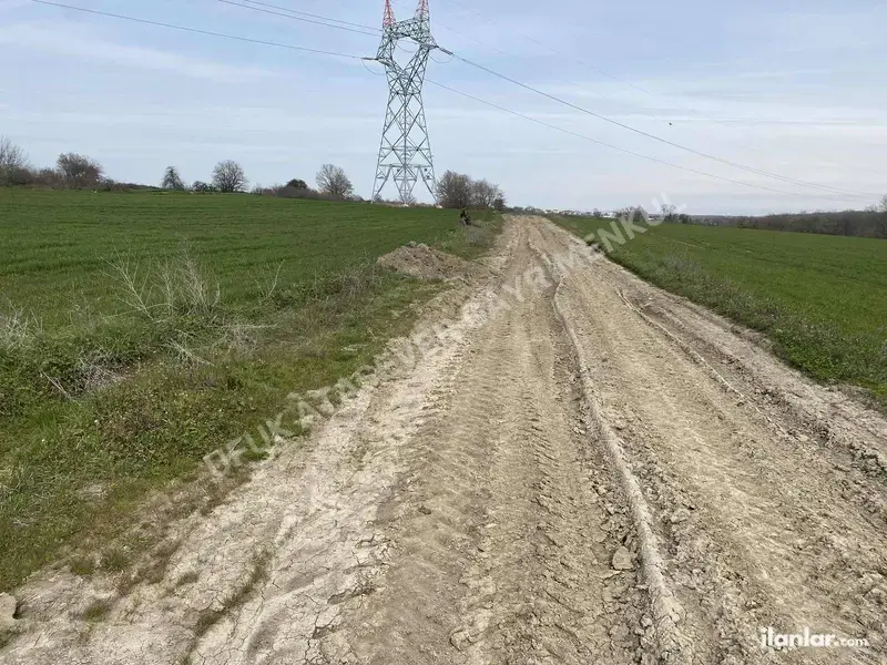 Tekirdağ Kapaklı Pınarca Mahallesi 752 m² satılık tarla arsa - Fotoğraf 1