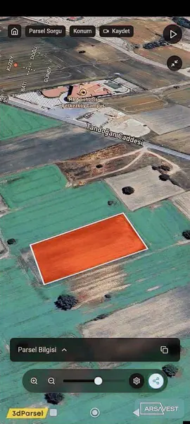 Tekirdağ Çerkezköy Gazi Mustafa Kemalpaşa Mahallesi 1.026 m² satılık tarla arsa - Fotoğraf 1