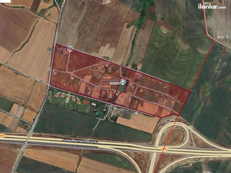 İstanbul Silivri Fener Mahallesi 250 m² satılık villa arsa - Fotoğraf 1