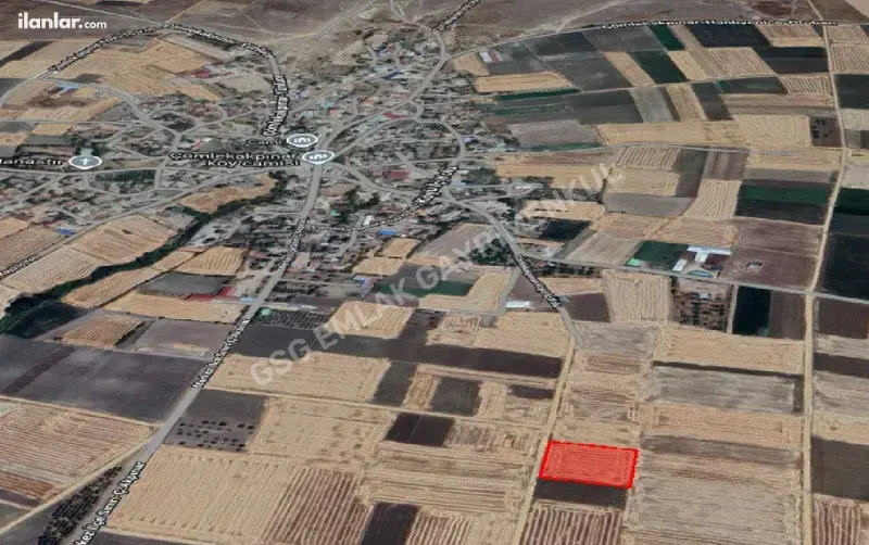 Edirne Lalapaşa Çömlekakpınar Köyü Mahallesi 4.552 m² satılık tarla arsa - Fotoğraf 1