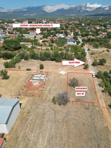 Denizli Tavas Karahisar Mahallesi 564 m² satılık konut arsa - Fotoğraf 1