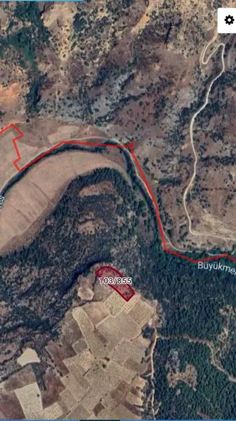 Denizli Çal Çalçakırlar Mahallesi 4.719 m² satılık bağ & Bahçe arsa - Fotoğraf 1