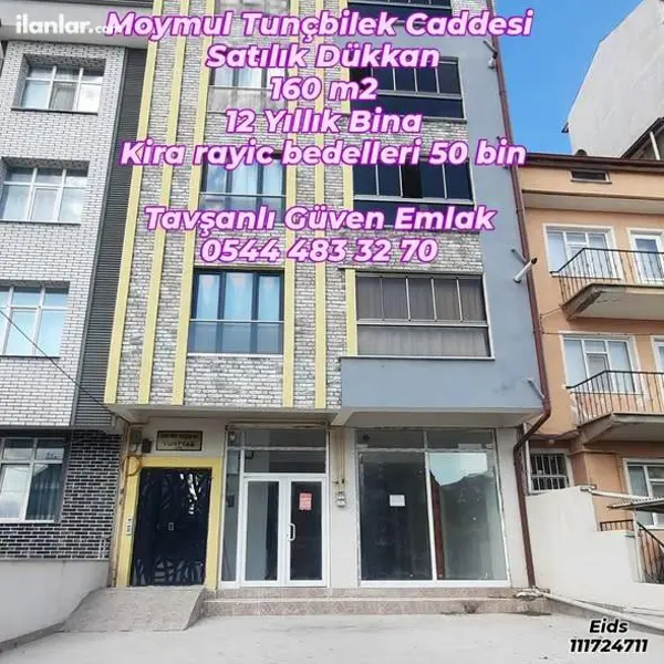 Kütahya Tavşanlı Moymul Mahallesi 160 m² satılık dükkan & Mağaza - Fotoğraf 1