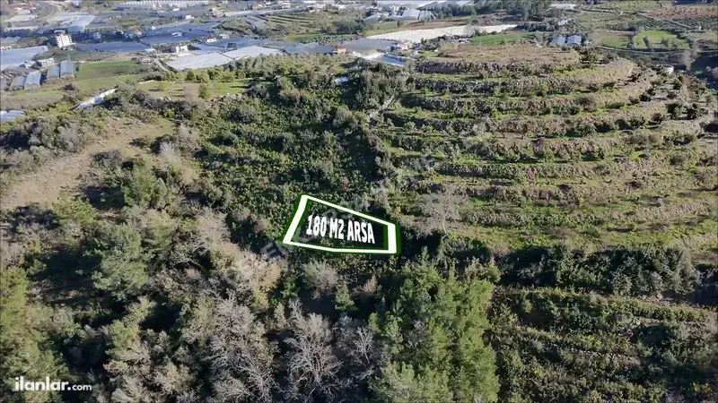 Antalya Gazipaşa Ekmel Mahallesi 180 m² satılık konut arsa - Fotoğraf 1
