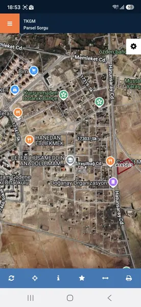 Konya Meram Gödene Mahallesi 2.085 m² satılık tarla arsa - Fotoğraf 1