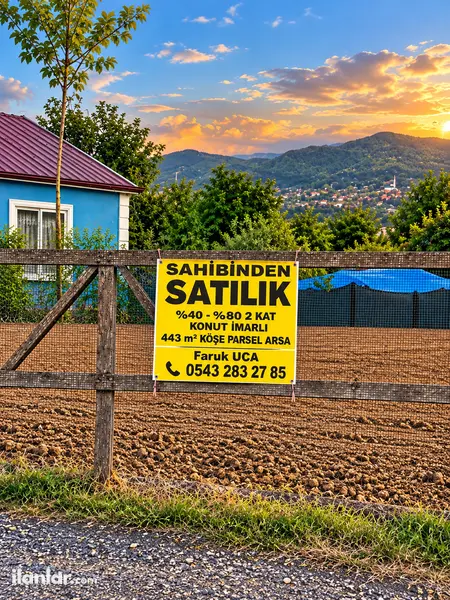 Düzce Gölyaka Açma Mahallesi 443 m² satılık konut arsa - Fotoğraf 1