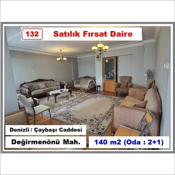 Denizli Merkezefendi Değirmenönü Mahallesi 2+1 140 m² satılık daire - Fotoğraf 1
