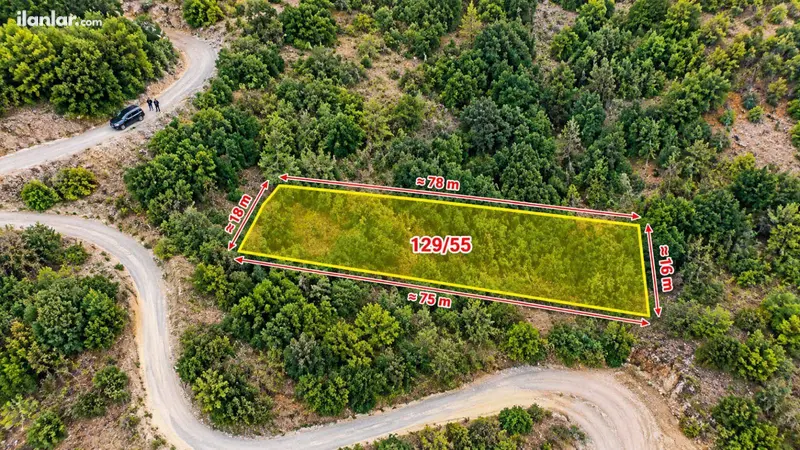 Çanakkale Biga Kazmalı Köyü Mahallesi 2.362 m² satılık tarla arsa - Fotoğraf 1
