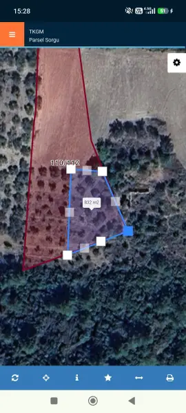 Osmaniye Merkez Kırıklı, Kanlıgeçit Mahallesi 832 m² satılık ada arsa - Fotoğraf 1