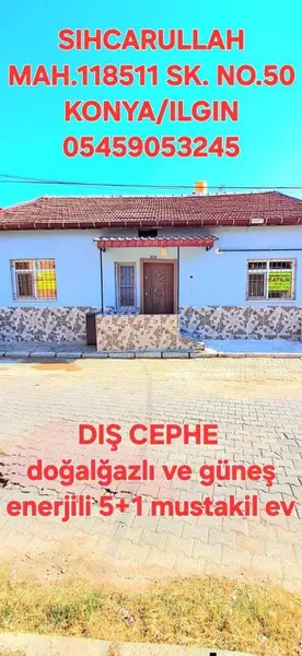 Konya Ilgın Şıhcarullah Mahallesi 4+1 138 m² satılık müstakil Ev - Fotoğraf 1