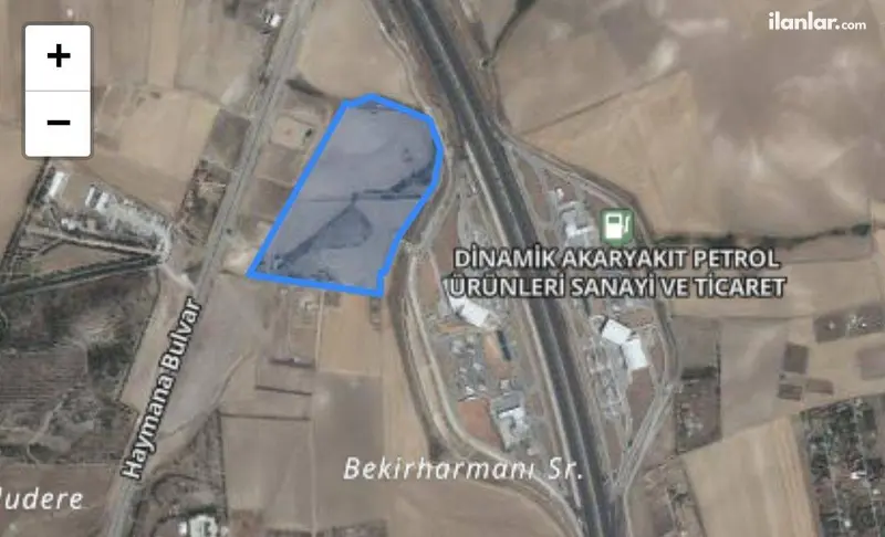 Ankara Gölbaşı Gökçehüyük Mahallesi 3.500 m² satılık tarla arsa - Fotoğraf 1