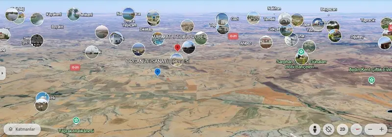 Ankara Gölbaşı Mahmatlı Mahallesi 7.750 m² satılık tarla arsa - Fotoğraf 1