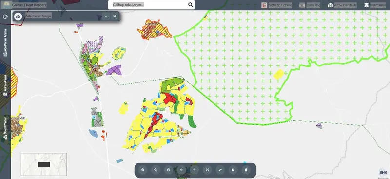 Ankara Gölbaşı Mahmatlı Mahallesi 12.550 m² satılık tarla arsa - Fotoğraf 1